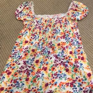 Floral H&M cotton dress